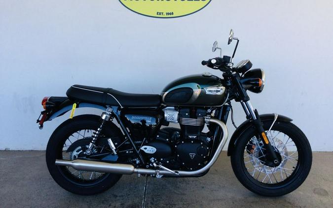 2024 Triumph Bonneville T100 Competition Green/Ironstone