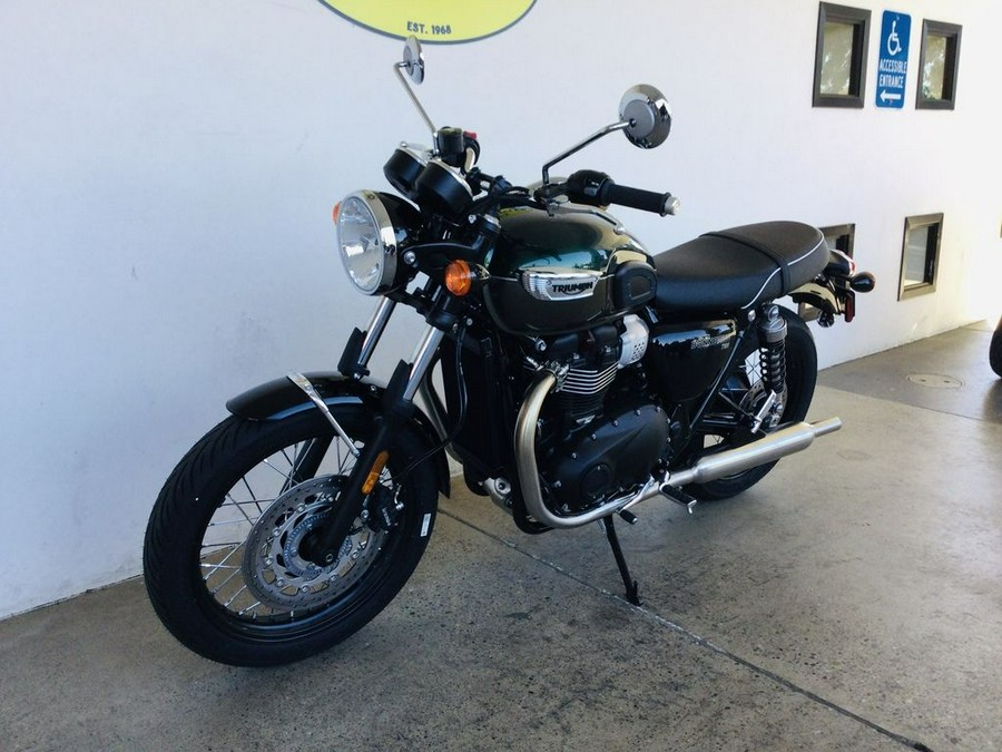 2024 Triumph Bonneville T100 Competition Green/Ironstone