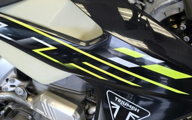 2026 Triumph TF 250-E Jet BlackPure White