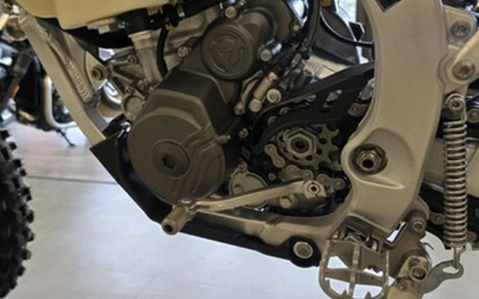 2026 Triumph TF 250-E Jet BlackPure White