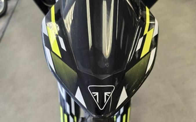 2026 Triumph TF 250-E Jet BlackPure White