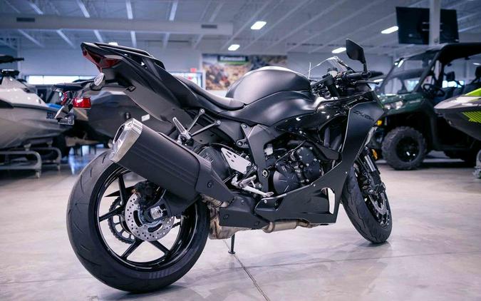 2024 Kawasaki Ninja® ZX™-6R Metallic Flat Spark Black/Ebony