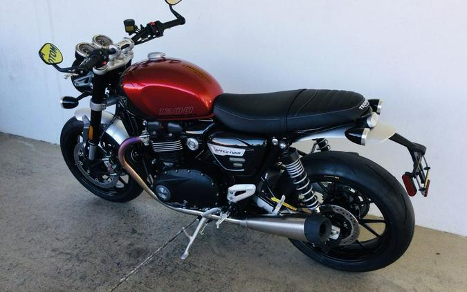 2024 Triumph Speed Twin 1200 Red/Grey