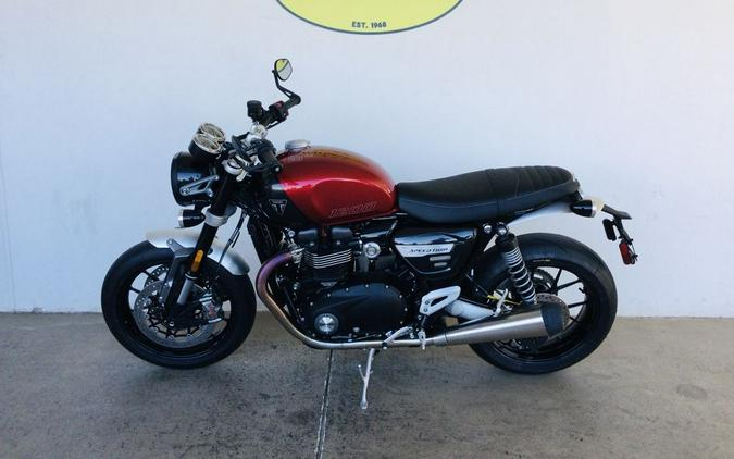 2024 Triumph Speed Twin 1200 Red/Grey