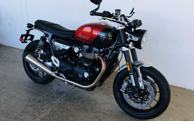 2024 Triumph Speed Twin 1200 Red/Grey