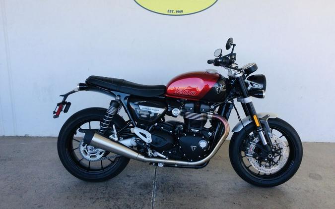 2024 Triumph Speed Twin 1200 Red/Grey