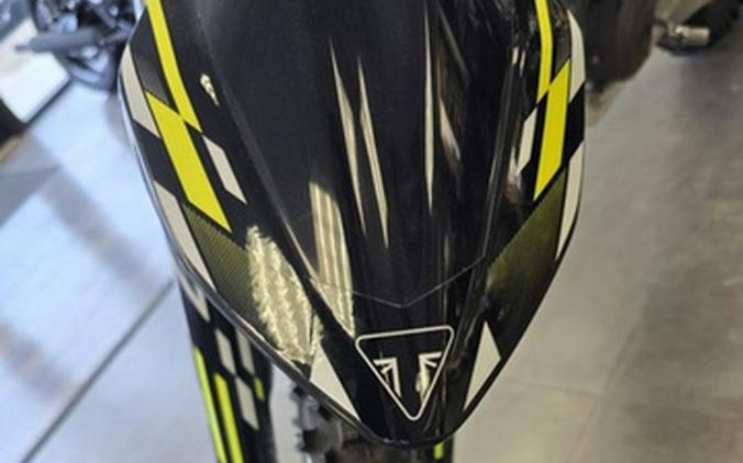 2026 Triumph TF 450-X Jet BlackPure White