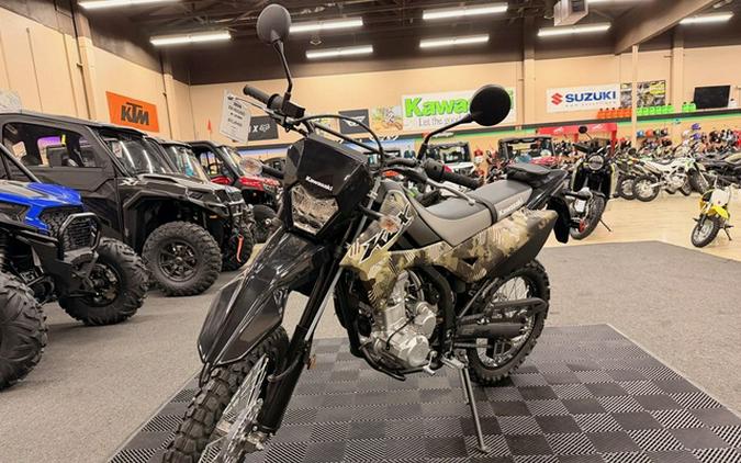 2026 Kawasaki KLX300 Cypher Camo Beige