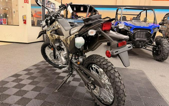 2026 Kawasaki KLX300 Cypher Camo Beige