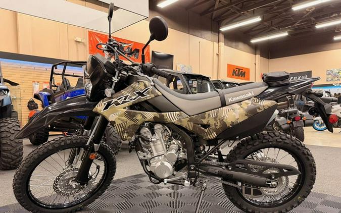 2026 Kawasaki KLX300 Cypher Camo Beige