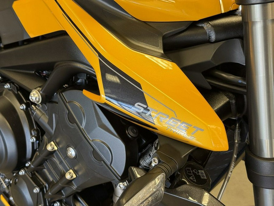 2026 Triumph Street Triple 765 RS Cosmic Yellow