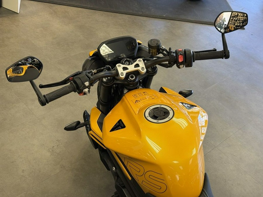 2026 Triumph Street Triple 765 RS Cosmic Yellow