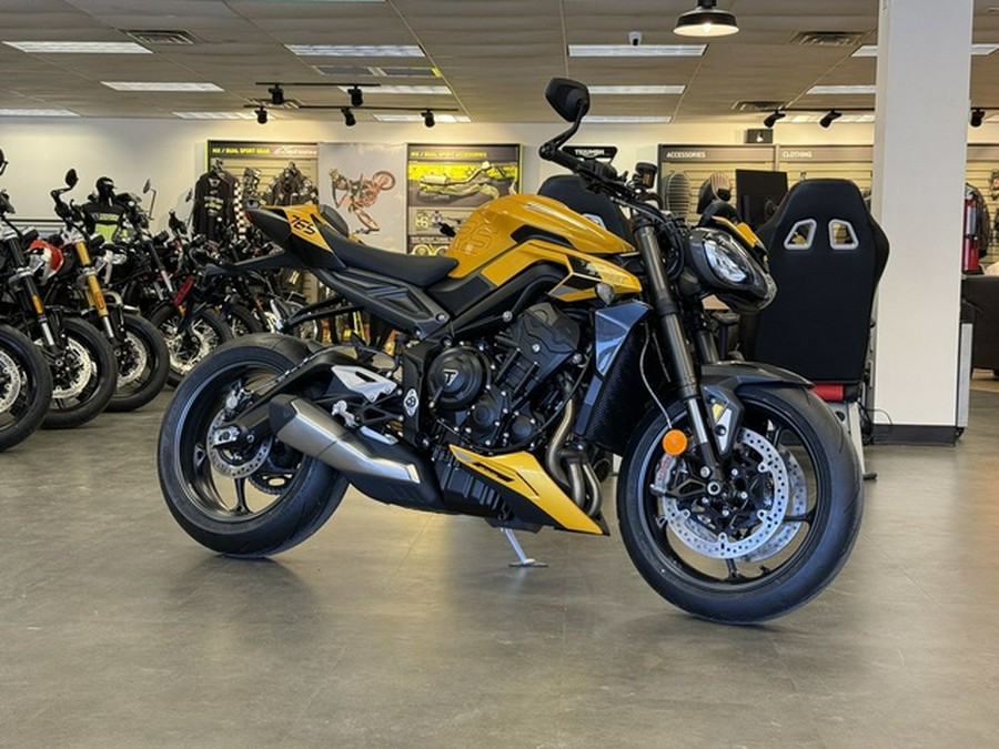 2026 Triumph Street Triple 765 RS Cosmic Yellow