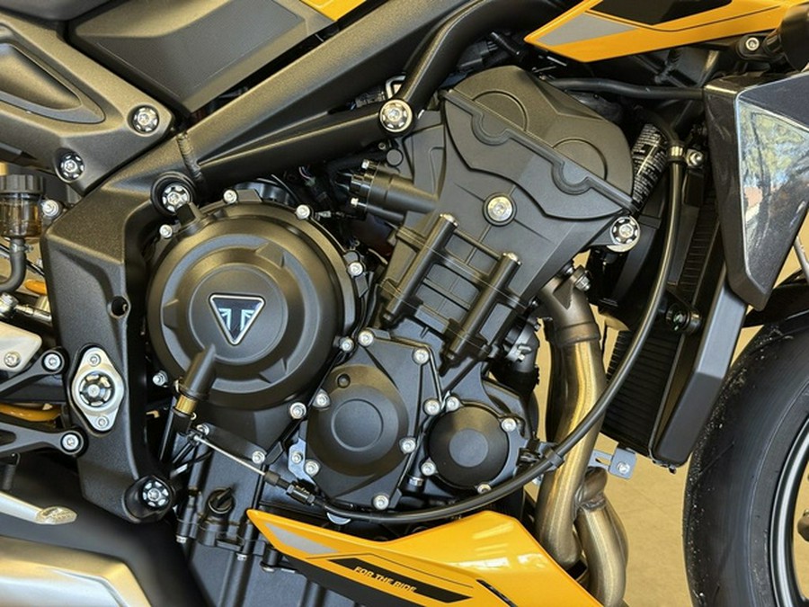 2026 Triumph Street Triple 765 RS Cosmic Yellow