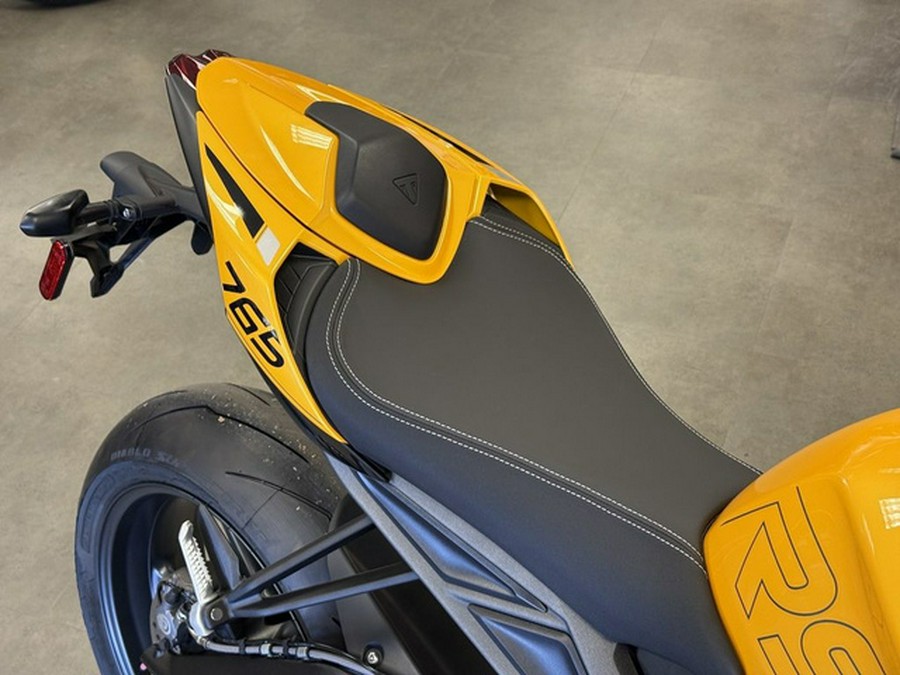 2026 Triumph Street Triple 765 RS Cosmic Yellow