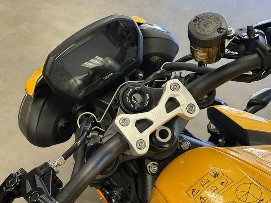 2026 Triumph Street Triple 765 RS Cosmic Yellow