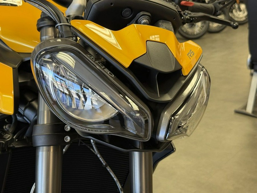 2026 Triumph Street Triple 765 RS Cosmic Yellow
