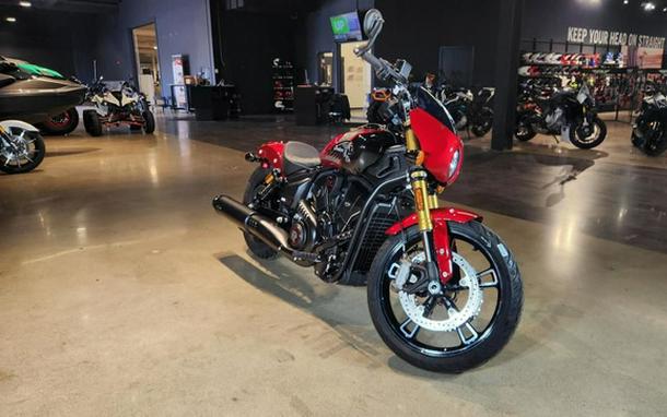 2026 Indian 101 Scout Sunset Red Metallic