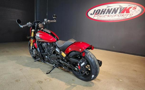 2026 Indian 101 Scout Sunset Red Metallic