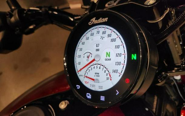 2026 Indian 101 Scout Sunset Red Metallic