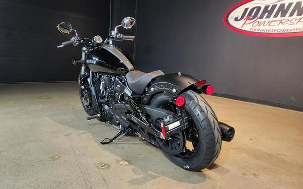 2026 Indian Scout Sixty Bobber Black Metallic