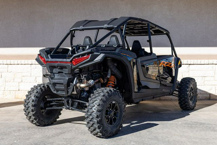 New 2024 POLARIS RZR XP 4 1000 ULTIMATE MATTE TITANIUM ONYX BLK