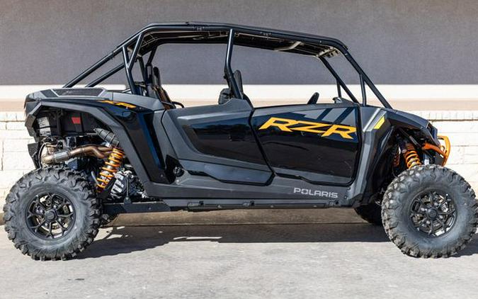 New 2024 POLARIS RZR XP 4 1000 ULTIMATE MATTE TITANIUM ONYX BLK