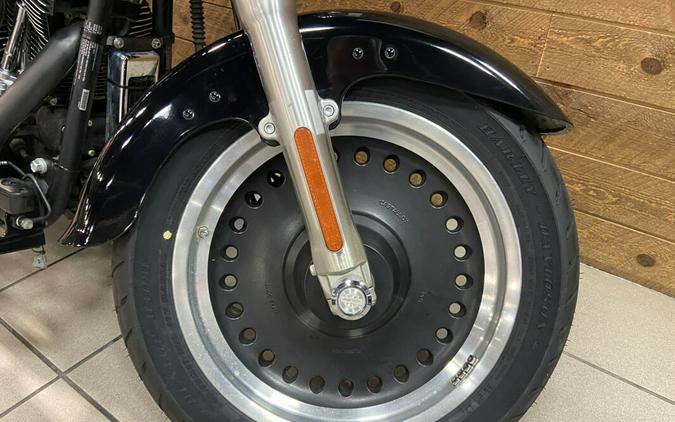 2012 Harley-Davidson® Fat Boy® Lo Vivid Black FLSTFB