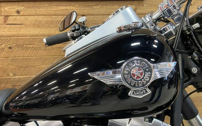 2012 Harley-Davidson® Fat Boy® Lo Vivid Black FLSTFB