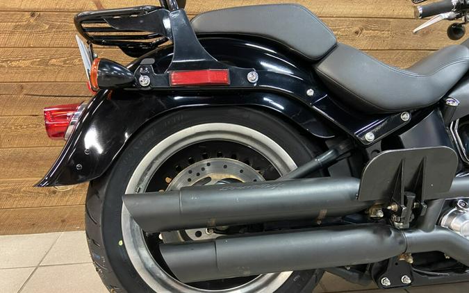 2012 Harley-Davidson® Fat Boy® Lo Vivid Black FLSTFB