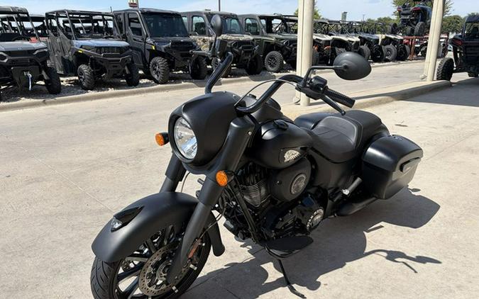 2022 Indian Springfield Dark Horse Black Smoke