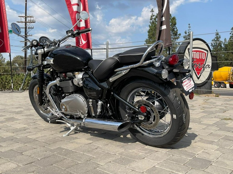 2023 Triumph Bonneville Speedmaster Jet Black