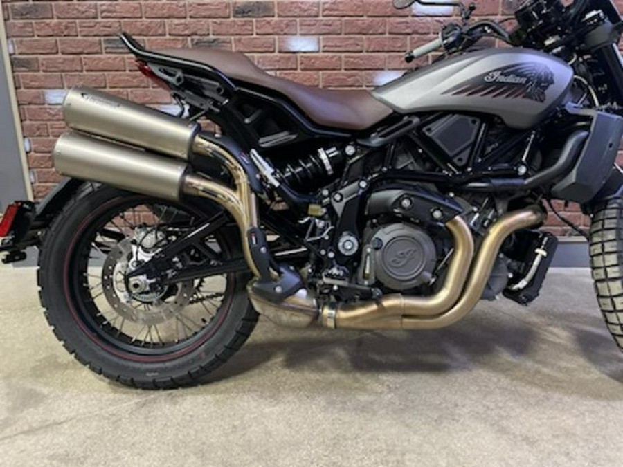 2020 Indian Motorcycle® FTR Rally Titanium Smoke