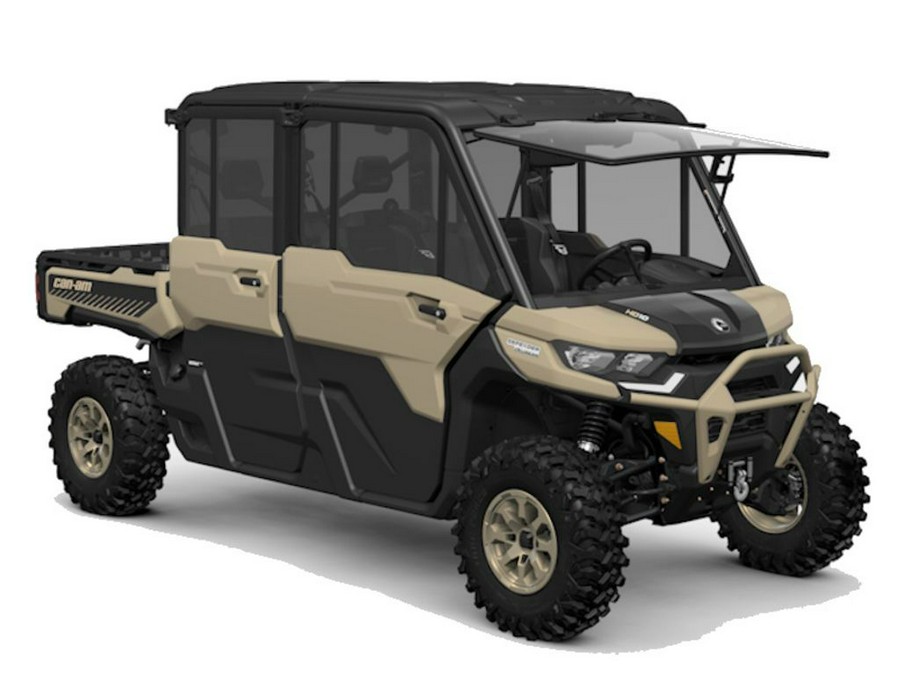 2025 Can-Am® Defender MAX Limited HD10 Desert Tan & Stealth Black