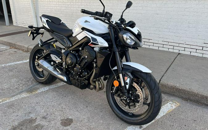 2025 Triumph Street Triple 765 R Pure White