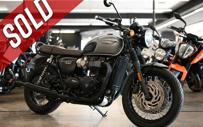 2018 Triumph Bonneville T120 Black
