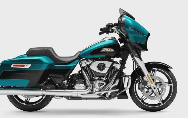 2026 Harley-Davidson® Street Glide® Teal Thunder / Vivid Black Chrome Trim