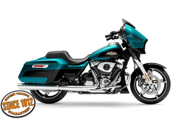 2026 Harley-Davidson® Street Glide® Teal Thunder / Vivid Black Chrome Trim