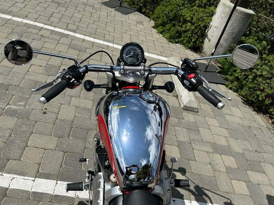 2023 Triumph Bonneville Speedmaster Chrome Edition Diablo Red