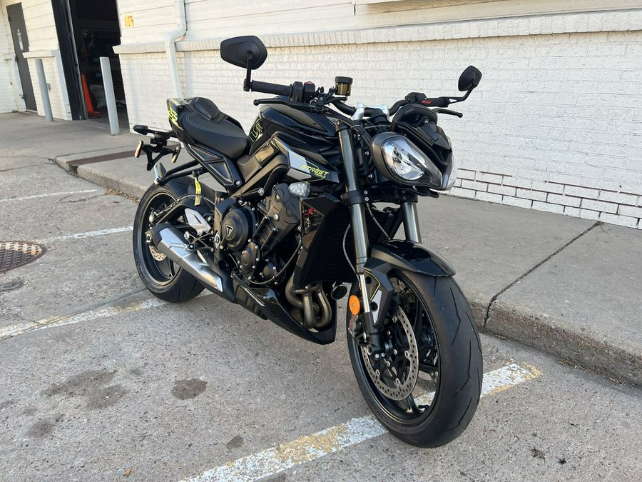 2025 Triumph Street Triple 765 RS Phantom Black