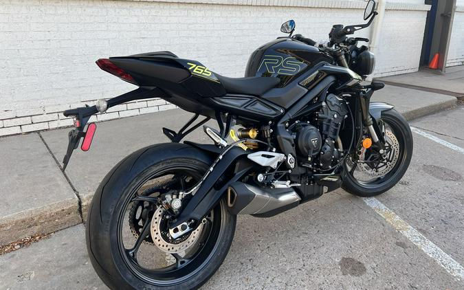 2025 Triumph Street Triple 765 RS Phantom Black