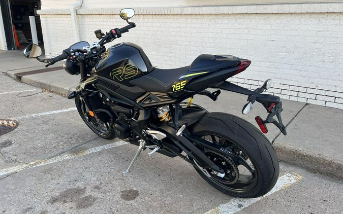 2025 Triumph Street Triple 765 RS Phantom Black