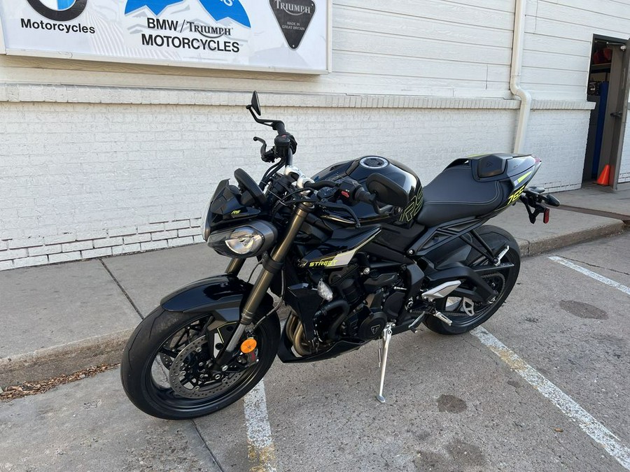 2025 Triumph Street Triple 765 RS Phantom Black