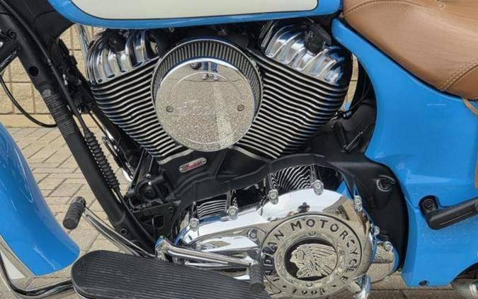 2018 Indian Motorcycle® Chief® Vintage ABS Sky Blue over Pearl White