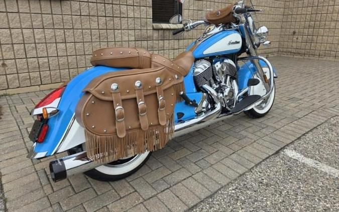 2018 Indian Motorcycle® Chief® Vintage ABS Sky Blue over Pearl White