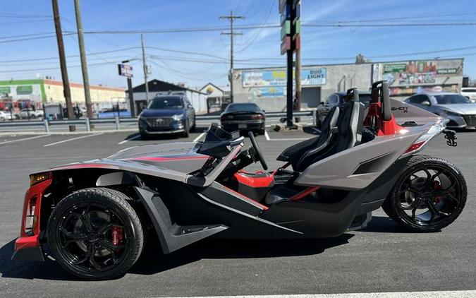 2026 Polaris Slingshot® R AutoDrive Radiant Gray with Indy Red Pearl