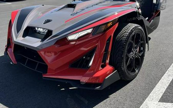2026 Polaris Slingshot® R AutoDrive Radiant Gray with Indy Red Pearl