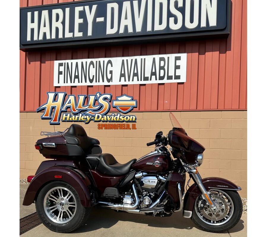 2022 Harley-Davidson Tri Glide Ultra Midnight Crimson/Vivid Black