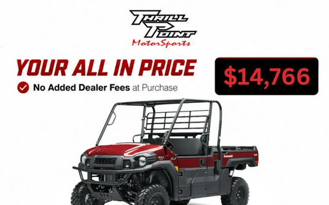 2026 Kawasaki Mule PRO-FX 820 EPS