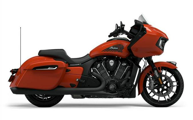 2024 Indian Motorcycle CHALLENGER DH ICON, SUNSET ORANGE, 49ST Dark Horse® with PowerBand Audio Package